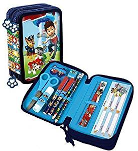 ASTUCCIO PORTACOLORI 3 ZIP PAW PATROL