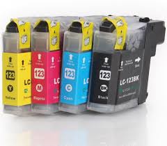 MULTIPACK 4 CARTUCCE COMP. BROTHER LC123SERIE (BK/C/M/Y)