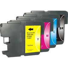 MULTIPACK 4 CARTUCCE COMP. BROTHER LC980SERIE (BK/C/M/Y)