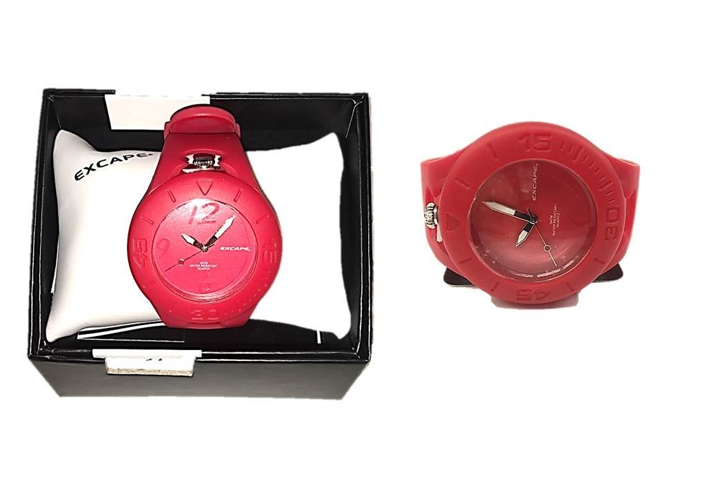 OROLOGIO DA POLSO GOMMATO COLORFUN 2011 ROSSO EXCAPE