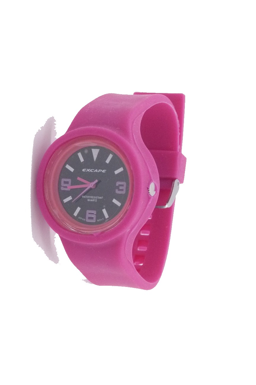 OROLOGIO DA POLSO GOMMATO COLORFUN CF12 FUXIA EXCAPE
