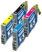 KIT 4 CARTUCCE COMPATIBILI EPSON T1281 - T1282 - T1283 - T1284