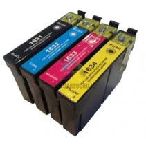 KIT 4 CARTUCCE COMPATIBILI EPSON T1631 - T1632 - T1633 - T1634 -