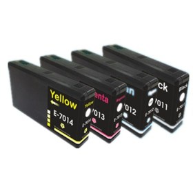 KIT 4 CARTUCCE COMPATIBILI EPSON T7011-T7012-T7013-T7014 XL