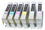 KIT 6 CARTUCCE COMPATIBILI EPSON T0801 SERIE COMPLETA